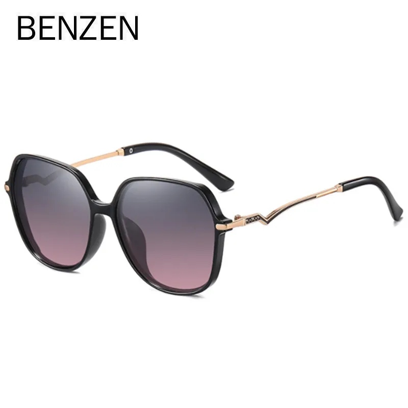 

BENZEN Luxury Rhinestone Sunglasses Women Vintage Female Polarized Sun Gasses Driving Oculos Feminino De Sol Shades UV 400 6767