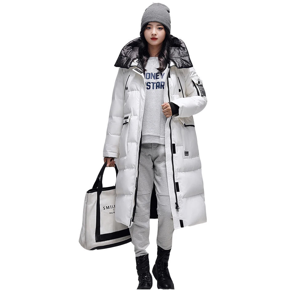 Новинка 2022 Модный высококачественный Женский пуховик женский Parker 90 на белом