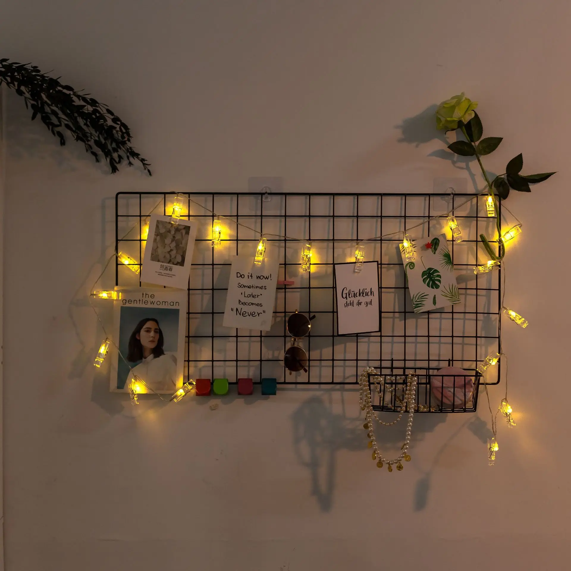 Железная сетка Ins домашнее настенное украшение фоторамка настенный