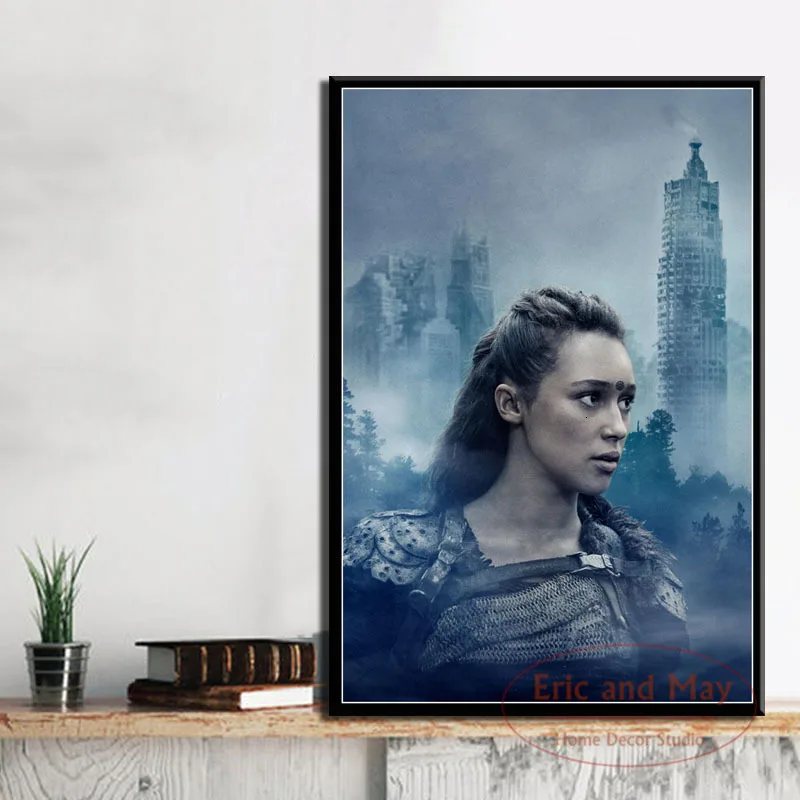 Poster And Print Hot TV Series Show The 100 New Season Art Painting Vintage Canvas Wall Home Decor | Дом и сад