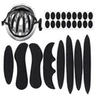 27 шт.компл. комплекты подкладок для шлема, герметичные Аксессуары для мотоцикла, велосипеда, набор универсальных поролоновых прокладок