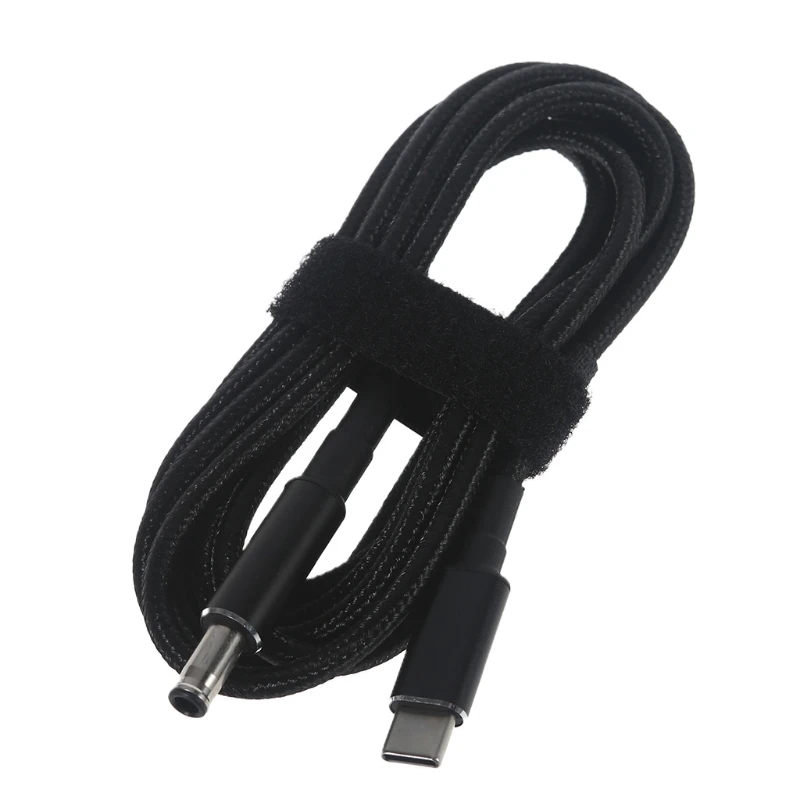 

Power Adapter Wire Type-C Male to DC 5.0x1.0mm Cable Durable Tablet Accessories