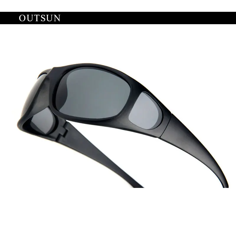OUTSUN Plus чехол, модные солнцезащитные очки для мужчин, поляризационные, UVLens Bra400, линзы, фирменный дизайн, Polaroid очки с рыбками 212