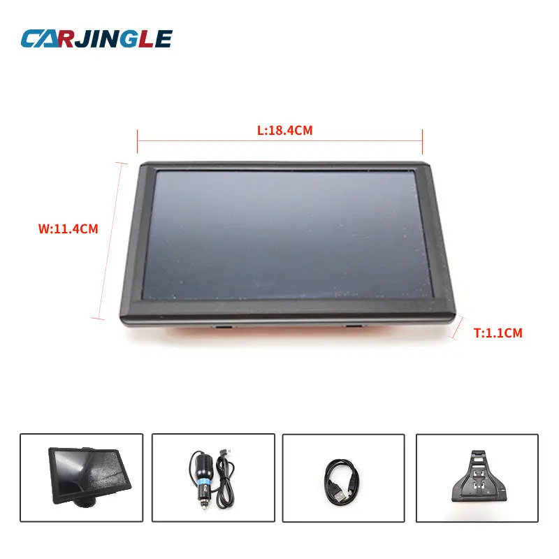 

Hot Sale 7inch HD Touch Screen Car GPS Navigation MP3 FM Game Bluetooth With 8+256G The Latest Map Support Voice System