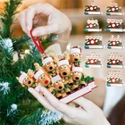 2021 подвеска на рождественскую елку, Декор, персонализированная семья оленей, сделай сам, снеговик, выживает, домашвечерние, подвесное украшение, новогодний декор