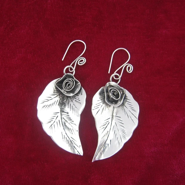 GUIZHOU этнические ювелирные изделия HMONG оригинальные серьги ручной работы MIAO