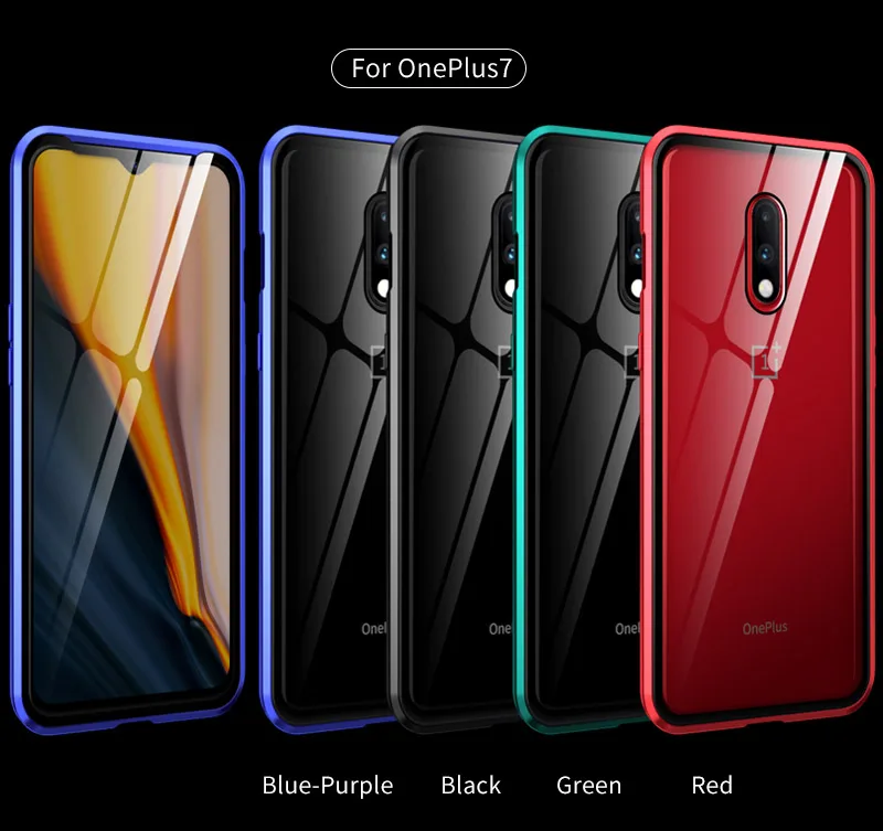 Красный mi K20 7A Note 8 7 Pro роскошный Магнитный чехол для Xiaomi mi Cc9 Cc9e 9t Pro Cc 9 Se 8 128gb Global двойное стекло 360 Полное покрытие