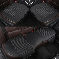 car seat cover set universal leather car seat covers for chevrolet corvette aveo impala camaro cushion pad sinterior accessorie