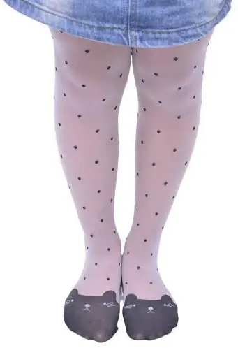 Детские танцевальные кружевные тонкие прозрачные колготки для девочек чулки