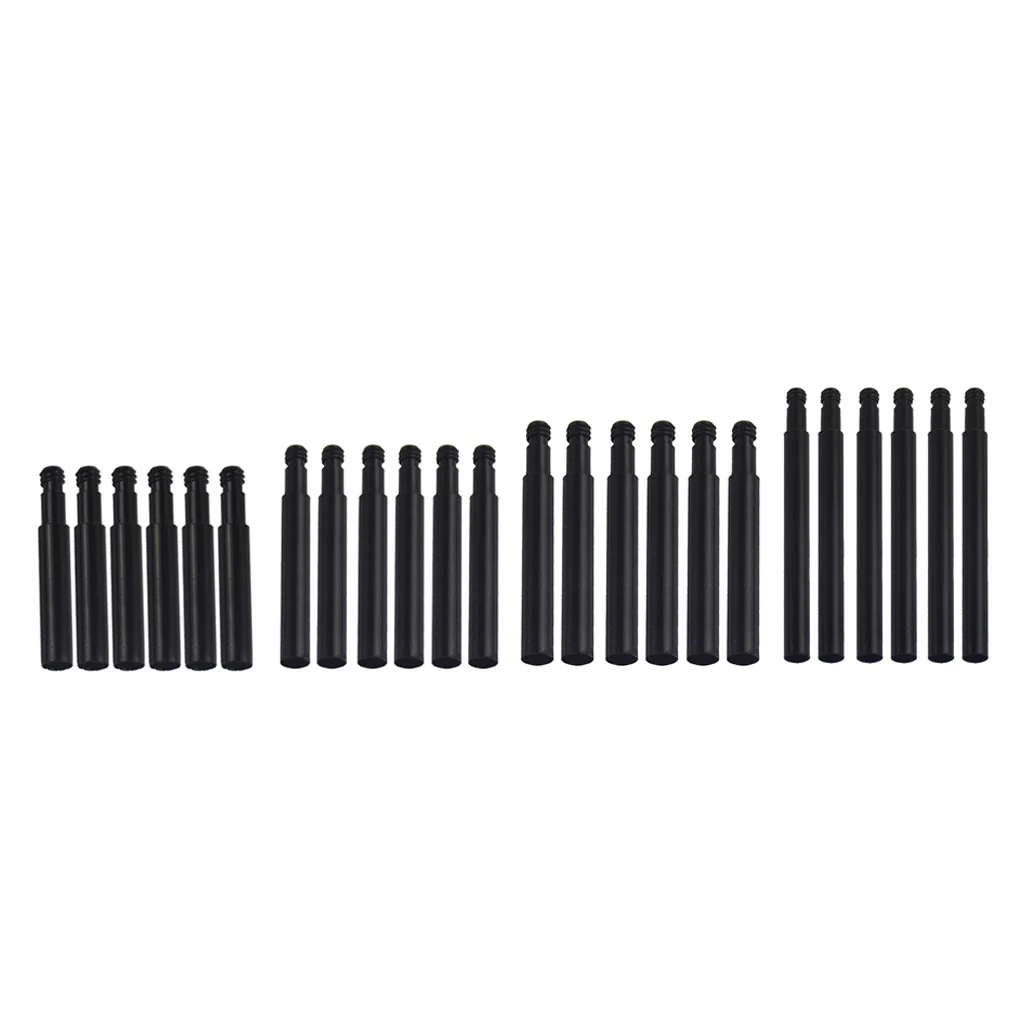 

Racing 6pcs Presta Valve Extension Black Bicycle Wheel Aluminium Valve Extender Black 40/50/60/70mm