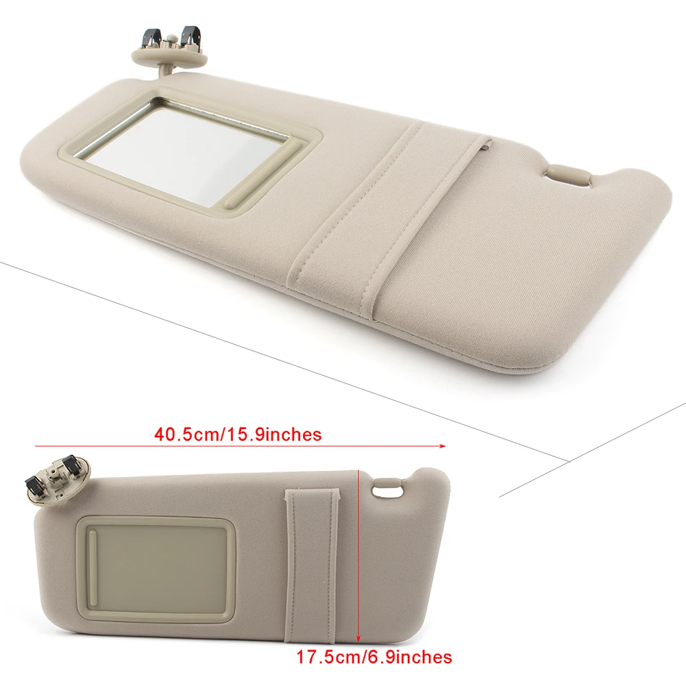 Автомобильный солнцезащитный козырек с левой стороны водителя Sunsheild светло