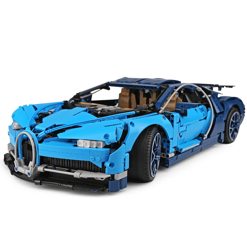 20086 lepinblocks 20086 20086C 20001 Technic Race Car Building Blocks Bricks Compatible 42083 42056 Christmas Gift Bugatti car Chiron - Цвет: 20086