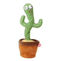 cactus plush toy electronic shake dancing toy with the song plush cute dancing cactus early childhood education toy