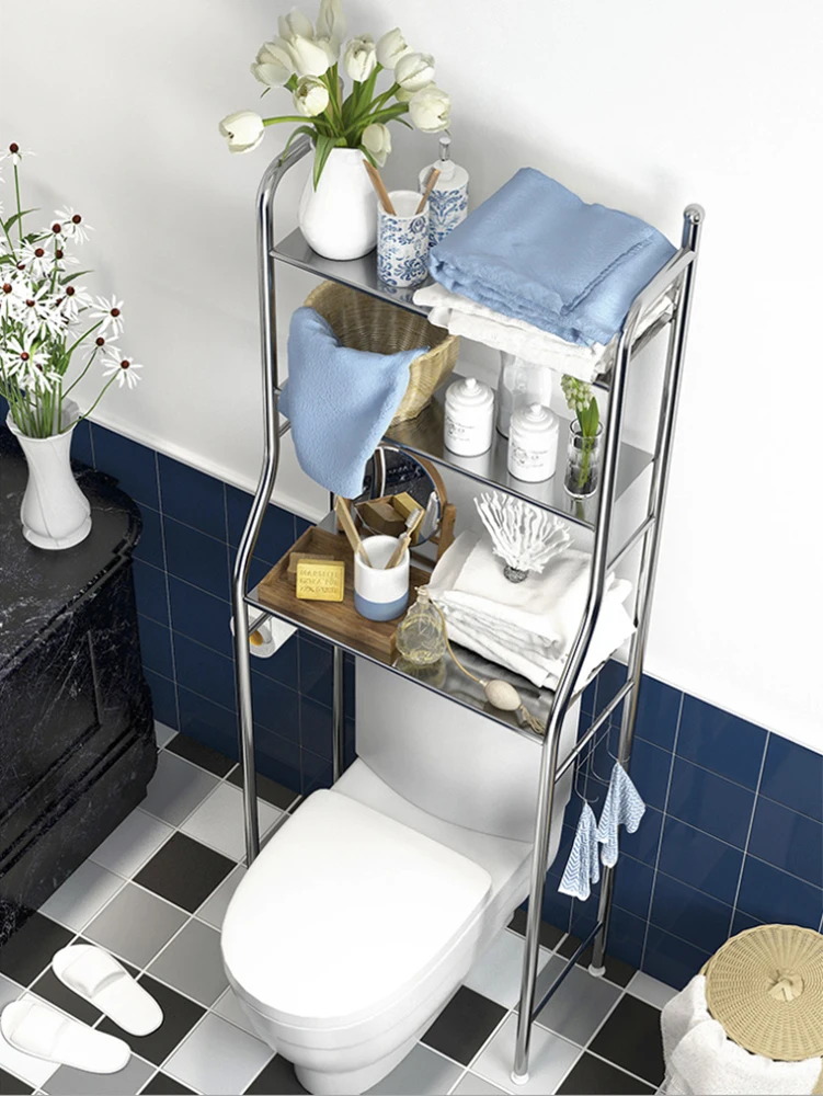 Стеллаж со стальными полками из нержавеющей стали стеллаж для стиральной машины