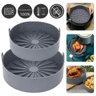 Многофункциональная силиконовая фритюрница, фритюрница, инструменты для духовки, кухонная утварь, поднос для хлеба, жарки, курицы, силиконовая тарелка, аксессуары