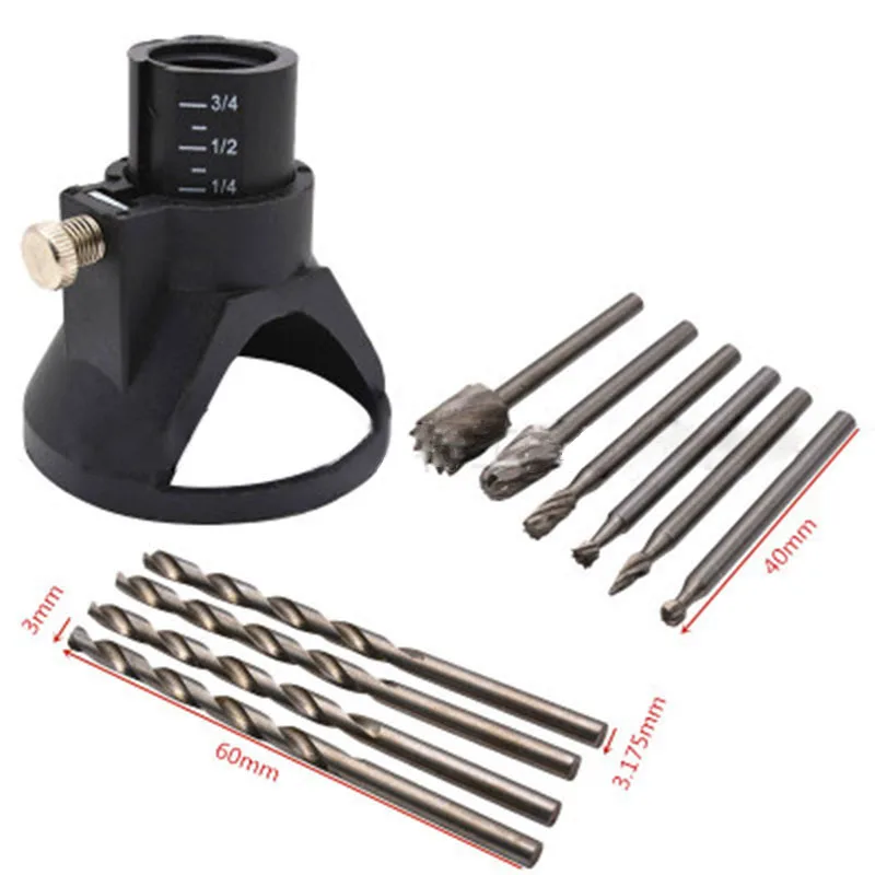 11 шт. вращающийся многофункциональный инструмент режущая направляющая HSS Фреза