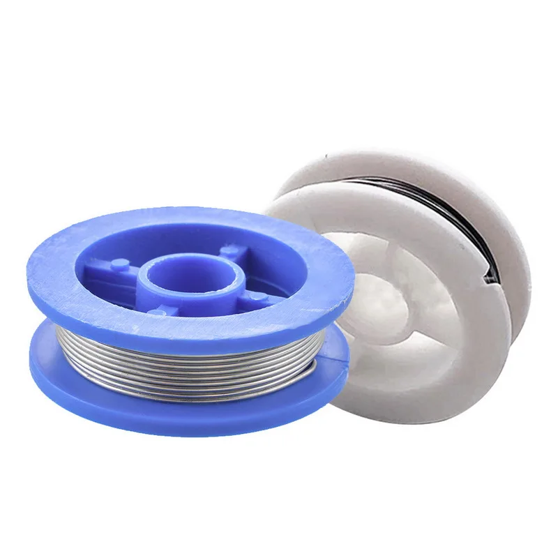 

0.8mm Tin Wire Lead-free Tin Lead 2.0% 45FT Tin Rosin Solder Soldering Wire Roll for Electrical Soldering DIY Projects