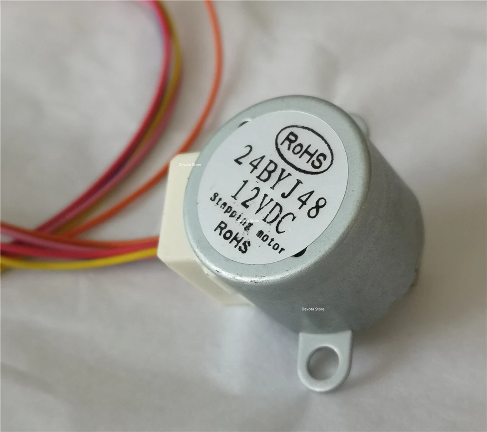Шаговый двигатель постоянного тока 12 в 1:64 24BYJ48 для кондиционирования воздуха