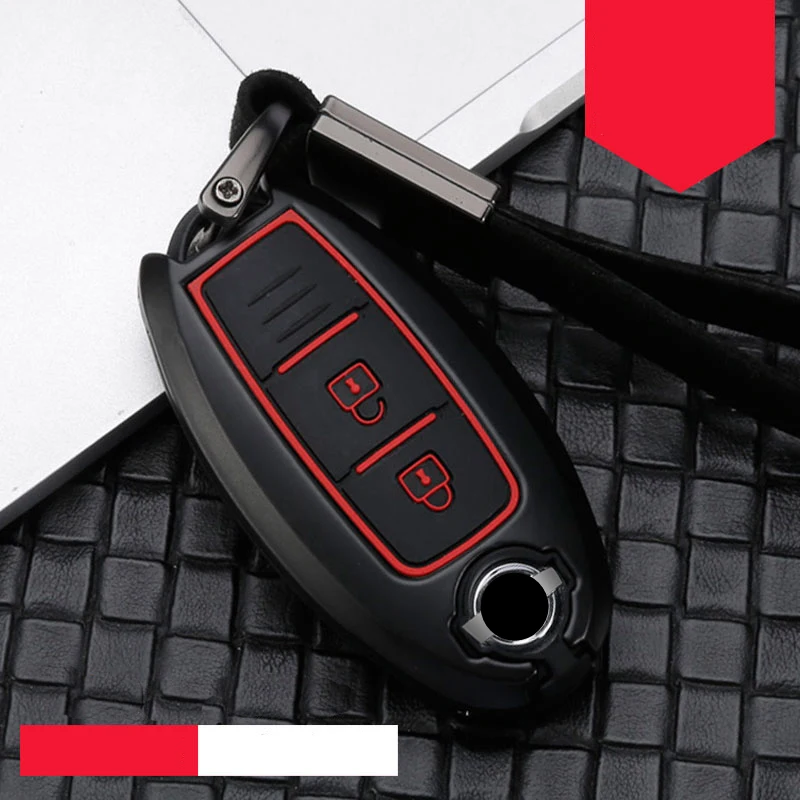 

Car Full Cover Case Zinc alloy+silica gel Protect For Roewe I5 RX3 RX5 2017 2019 For MG ZS Car Styling Accessories Covers