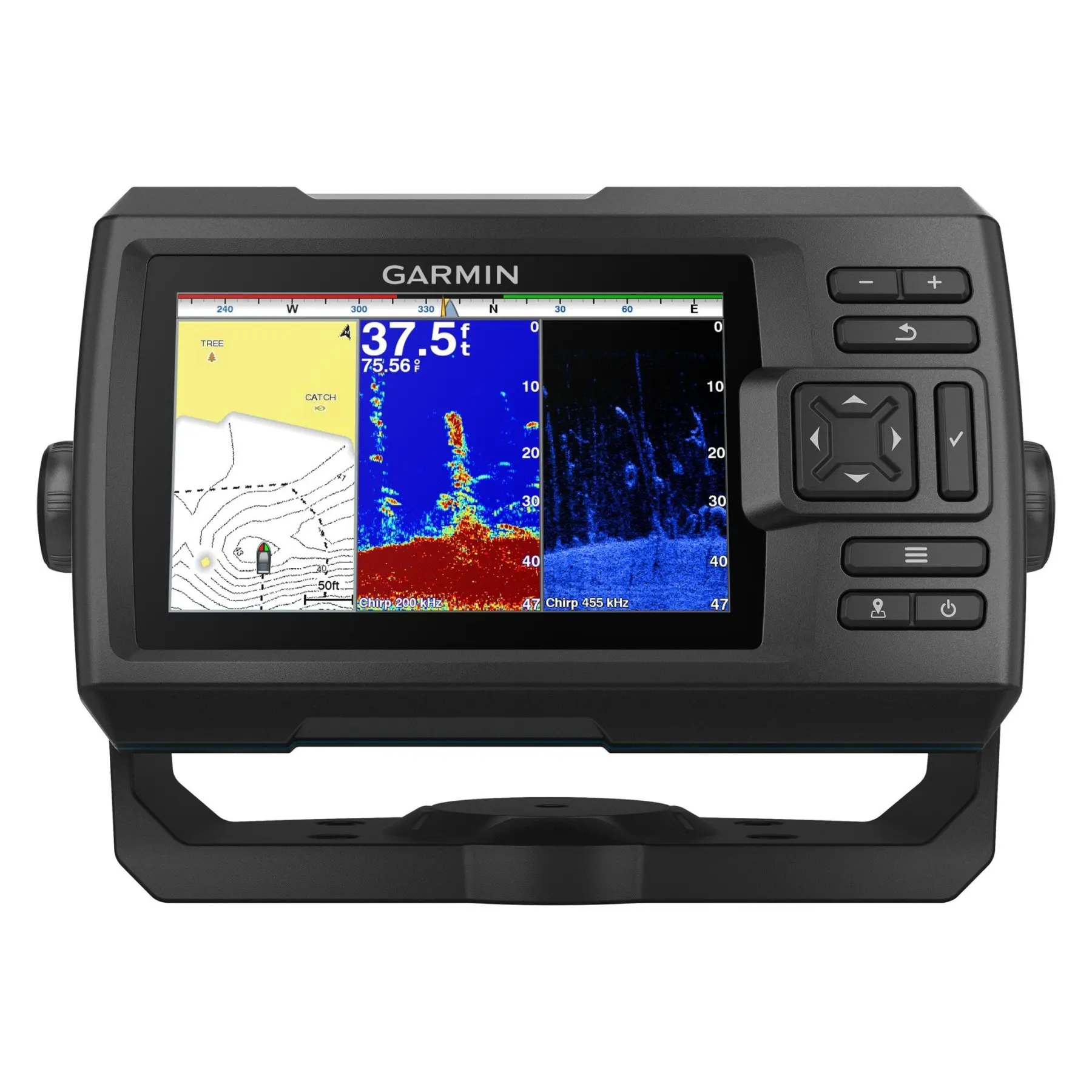 Эхолот для зимней рыбалки Garmin STRIKER Plus 5cv с датчиком GT8HW-IF | Спорт и развлечения