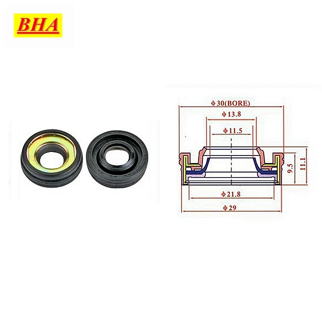 

Сальник компрессора для Nippon Denso 7sbu16 R134a, компрессор, сальник для 10P R134A компрессора