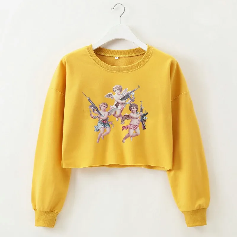 Кроп топ женский летний с длинным рукавом 2021|Футболки| |