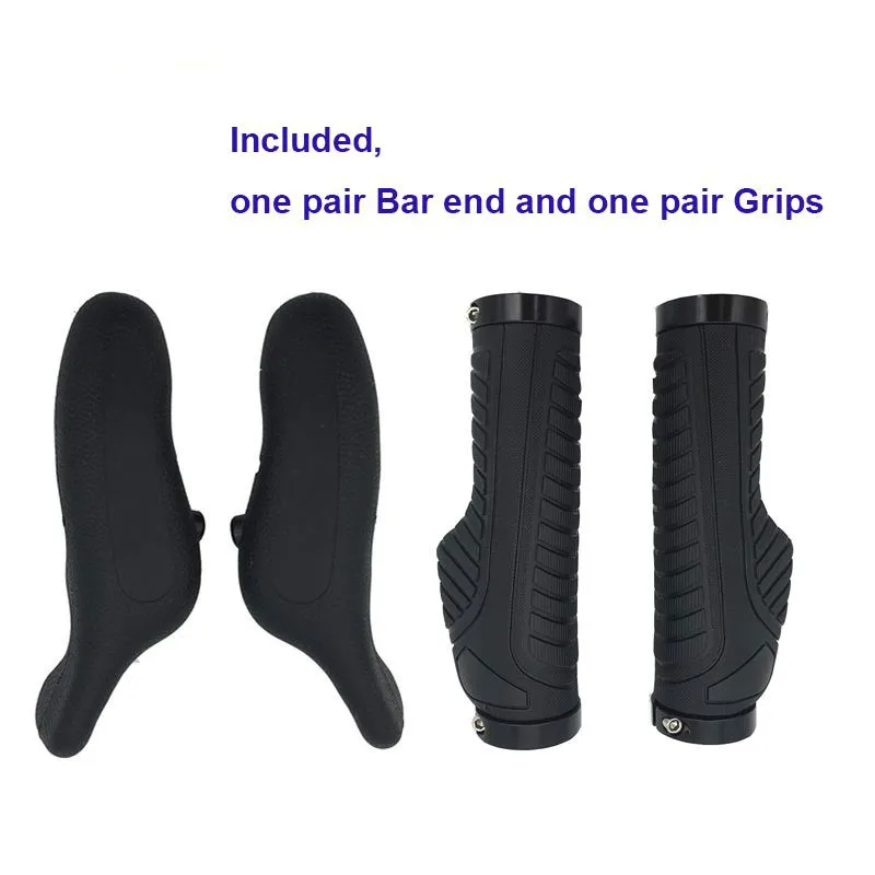 1 пара велосипедных грипсов ручки для руля горного велосипеда Концевая штанга