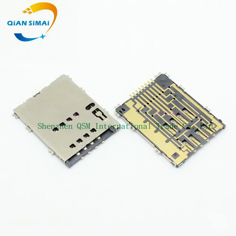 1 шт. разъем для устройства чтения SIM-карт Samsung P6800 W999 P7500 S5750 I8530 W899 | Мобильные