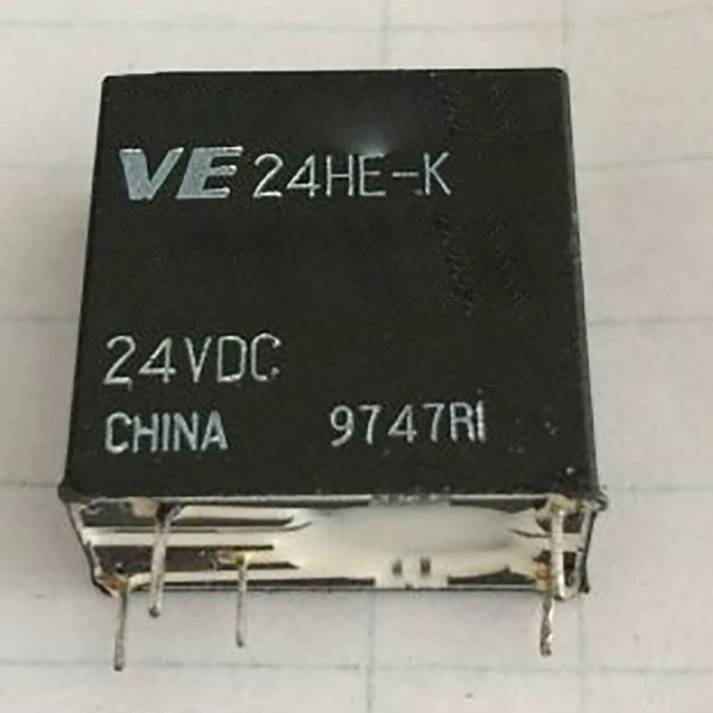 

New 5PCS/LOT VE-24HE-K-24VDC VE24HE-K-24VDC 24VDC 5PIN
