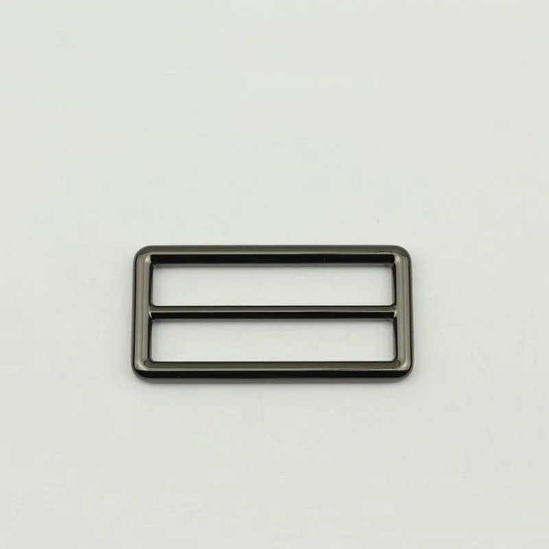 10Pcs Diecast 50mm Tri-Glide Slider Adjust 2 inch Metal Buckles for Backpack Web Strap DIY Bag Belt Leather Craft Accessory