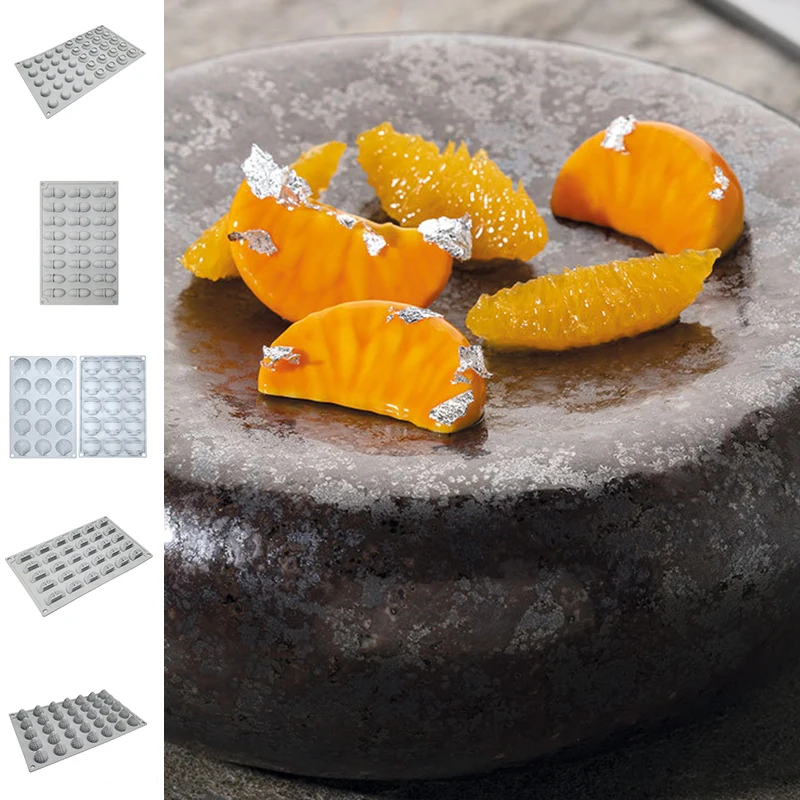 

1PC Candy Chocolate Fruit Silicone Mold Bakeware Mould Candle Mousse Mould Cake Decorating Tools Kitchen Baking Accessories