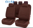 Чехлы на сиденья автомобиля с вышивкой, универсальные защитные чехлы на сиденья для Chevrolet Lanos Aveo T200 Niva Lacetti
