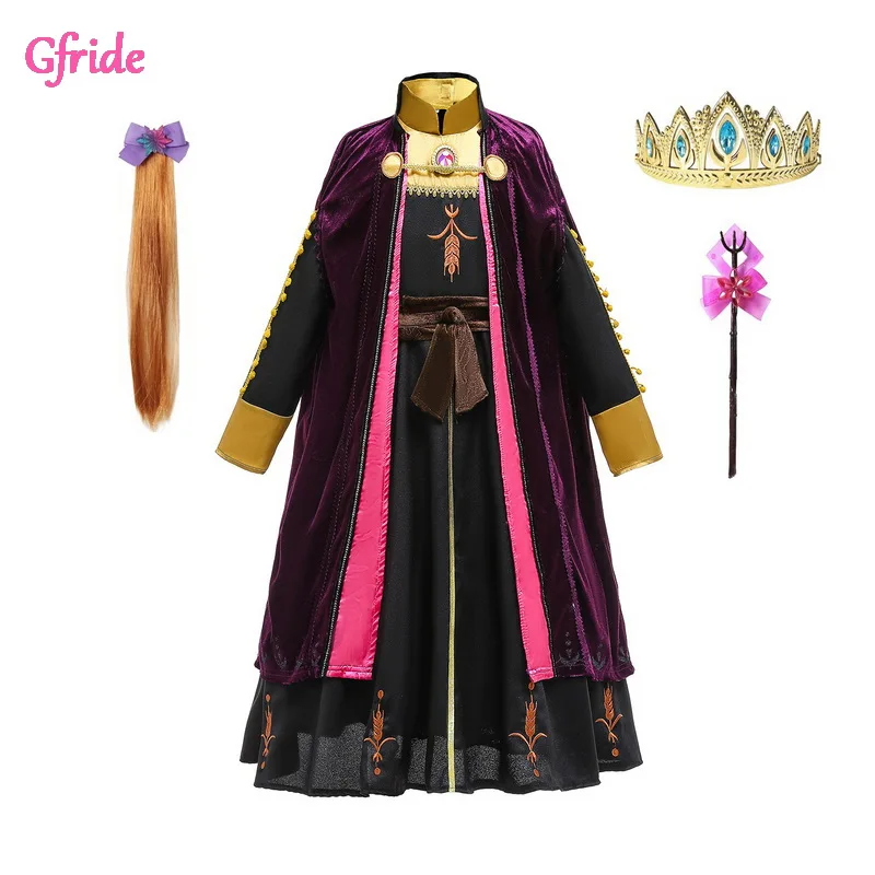 Платье Снежной королевы платье принцессы для девочек детский карнавал костюмы