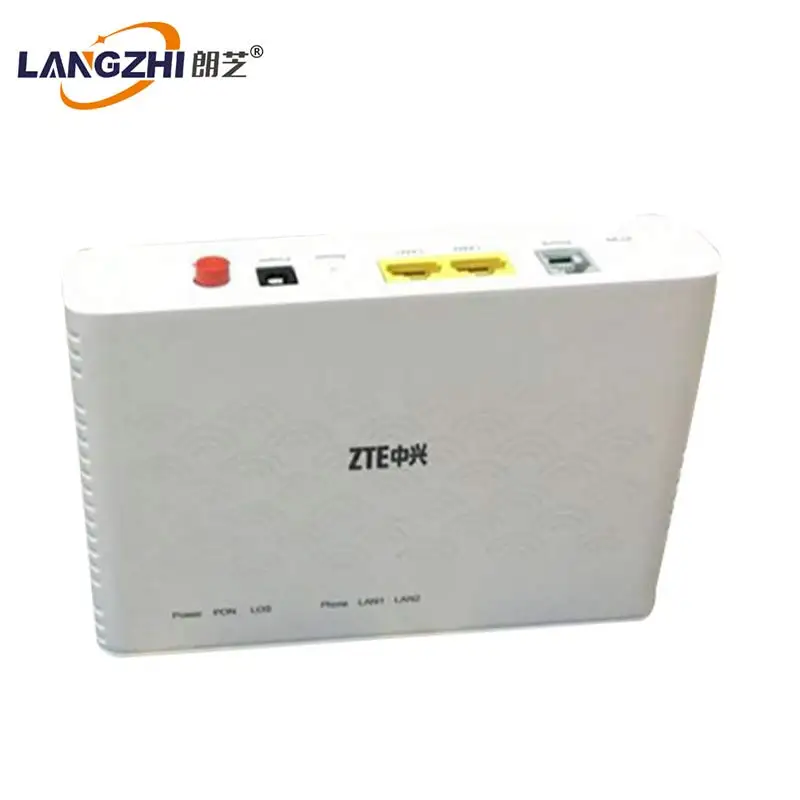Orinigal Zte F612 2 Ethernet порт+ 1 телефон Порт en Gpon терминал Ftth Ont toepasting OP Ftth модус энгелс версия H.248/SI