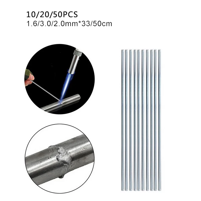 Сварочные электроды из алюминиевого сплава низкотемпературные 33/50 см 1 6/3 0/2 0