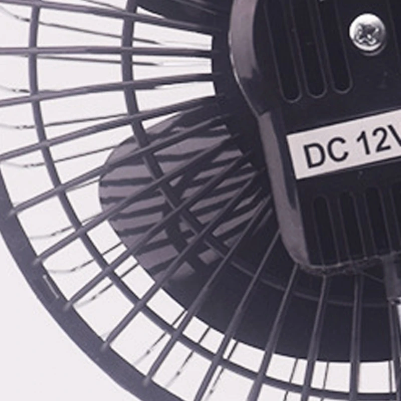 12 В 8 дюймов портативный вентилятор для автомобиля Настольный с зажимом