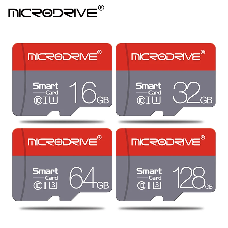 Карта памяти Micro SD 100% ГБ 128 64 мини флэш накопитель класса 10 8 16 32 флеш карта TF|Карты