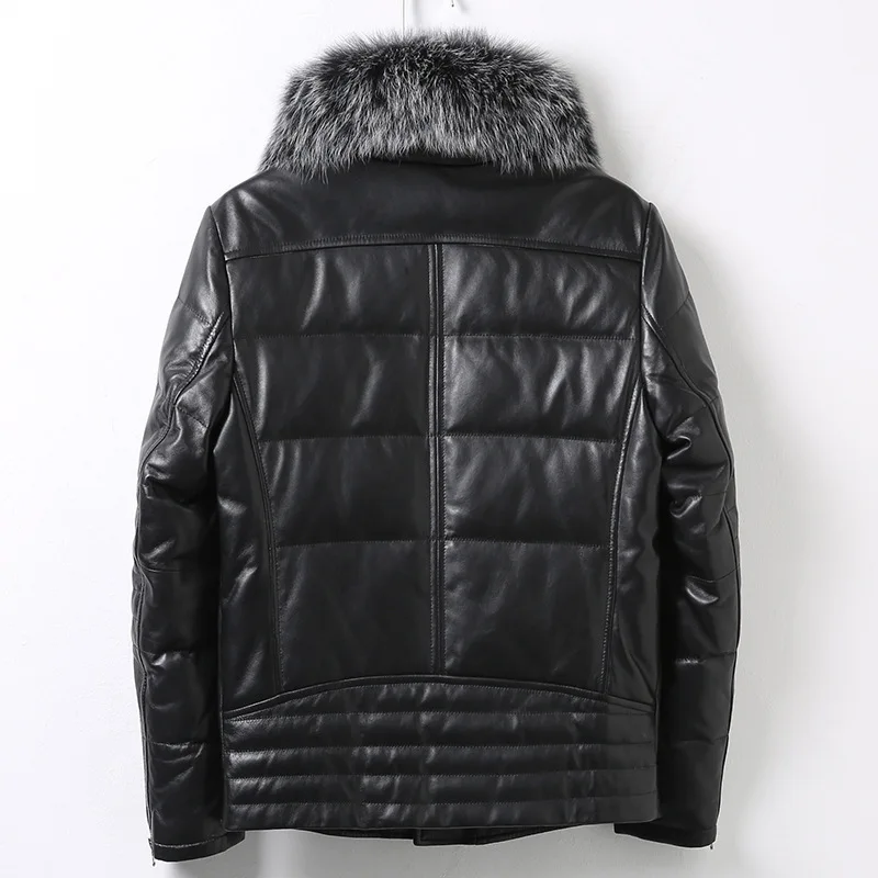 Новинка 2020 зимняя облегающая короткая байкерская куртка модная мужская из