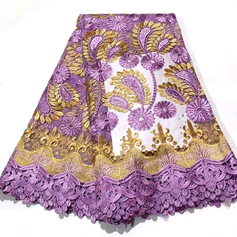 

Горячая Распродажа нигерийское кружево ткань 2020 высокого качества в африканском стиле Тюлевая сетчатая кружевная ткань Franceh шнур чистая кр...