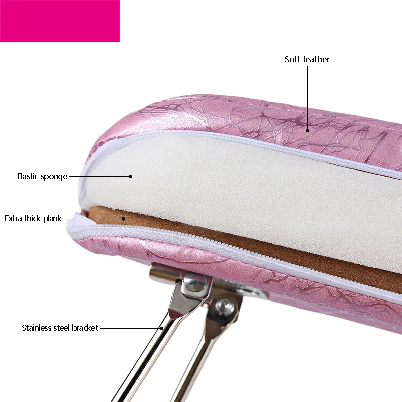 ANGNYA 1 шт. кожаная маникюрная ручная Водонепроницаемая Подушка с подставкой для