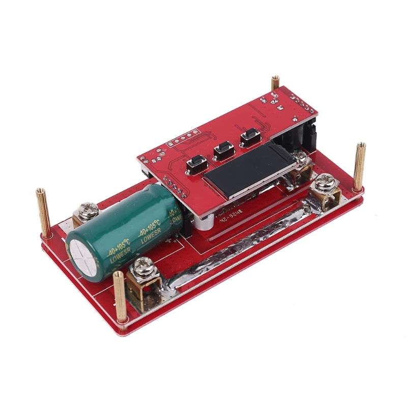

Portable Transistor DIY Mini Spot Welding Machine 18650 Lithium Battery LCD Display Screen Spot Welder with 2 Mos Tubes
