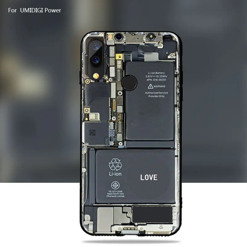 Для Umidigi A3 Pro Мягкая силиконовая Обложка TPU чехол для телефона power Case Painting Coque