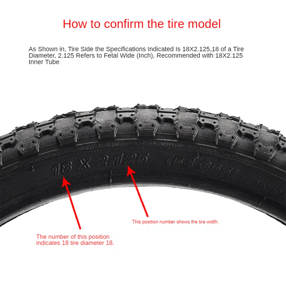 

Bike Tires 12/14/16/18/20/22/24/26 X 1.75/1.95/2.125/2.4 for Children bike bmx bike folding bikeRoad Bike Mountain Bicycle Tyres