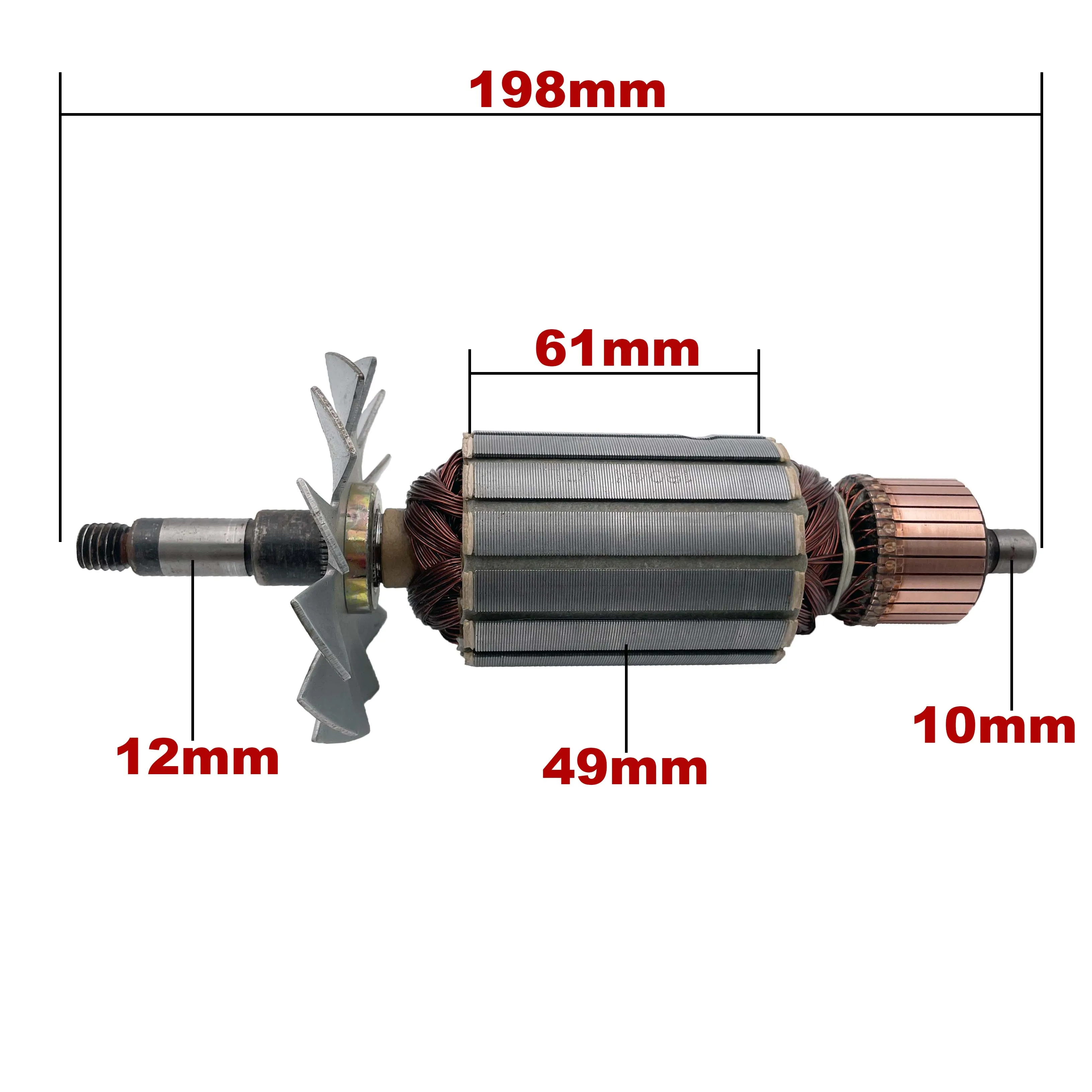 Свободный подшипник и Угольная щетка! Якорь 220-240 В роторный якорь заменитель