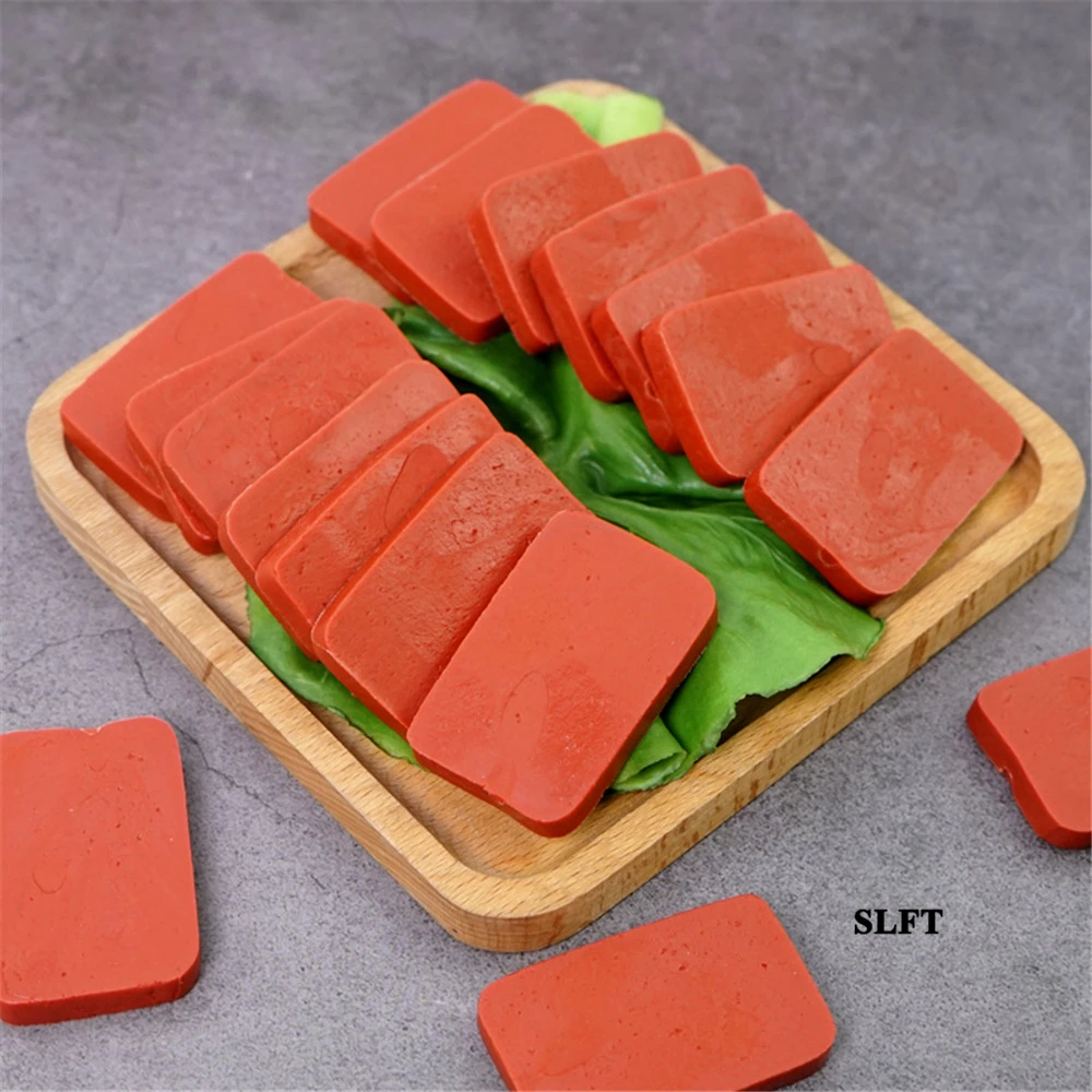 

artificial food model dining room hall eating house hotel restaurant store shop decoration fake simulation Pig Duck blood props