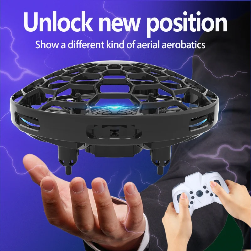 Ufo Мини беспилотный Радиоуправляемый летательный аппарат Квадрокоптер на