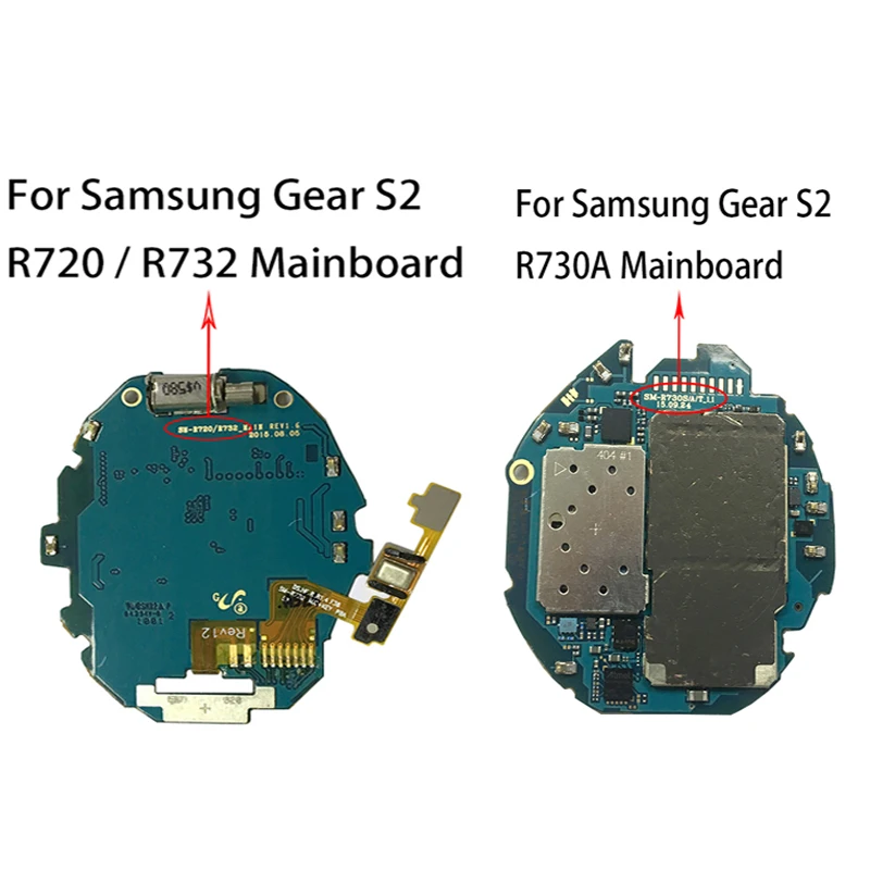 Оригинальная материнская плата для samsung Galaxy gear S2 R720 R732/R730A|Шлейфы мобильных
