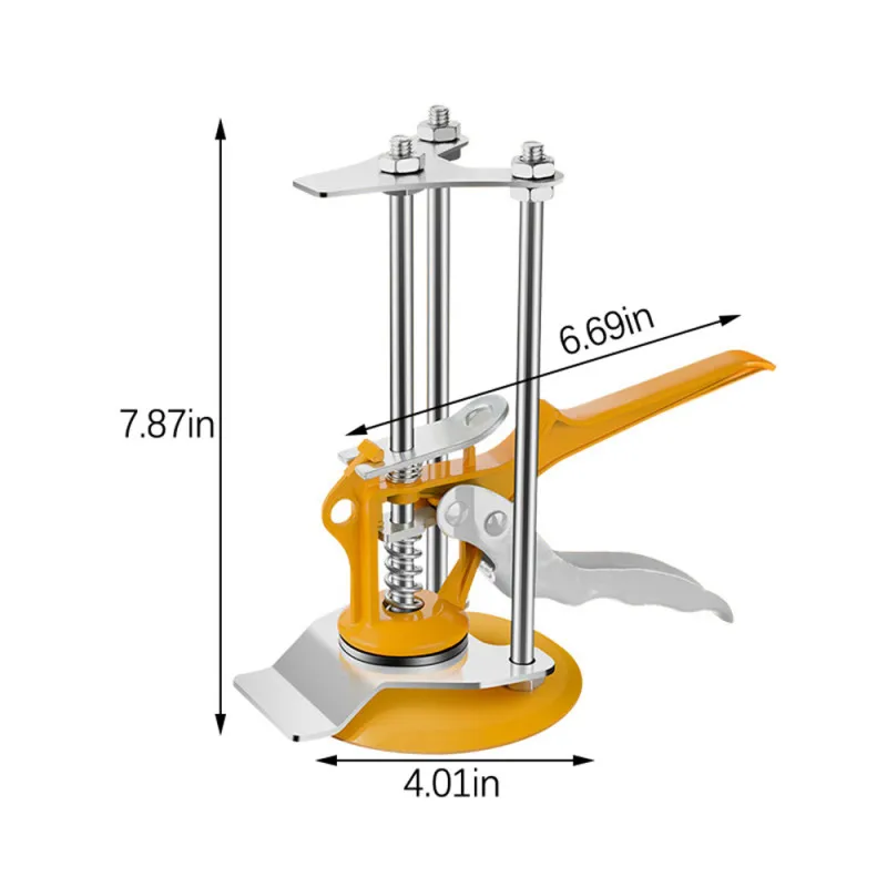 

Height Adjustment Regulator Tile Locator Wall Ceramic Tile Leveling Height Locator Tile Leveling System Tile Hand Tools DIY