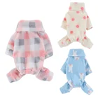 Флисовые комбинезоны для собак, зимняя одежда для домашних животных, одежда для собак, Рождественская одежда, мягкая одежда для кошек, одежда для косплея чихуахуа