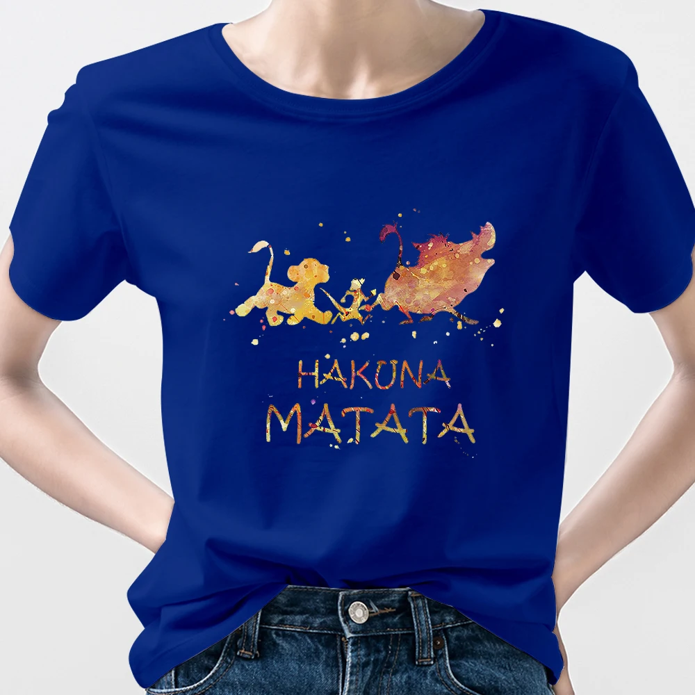 

Urban Simba Disney Lion King Tshirt Women 2022 Construction Set T-Shirts Designer Kawaii Harajuku Gothic Y2K Street Aesthetic